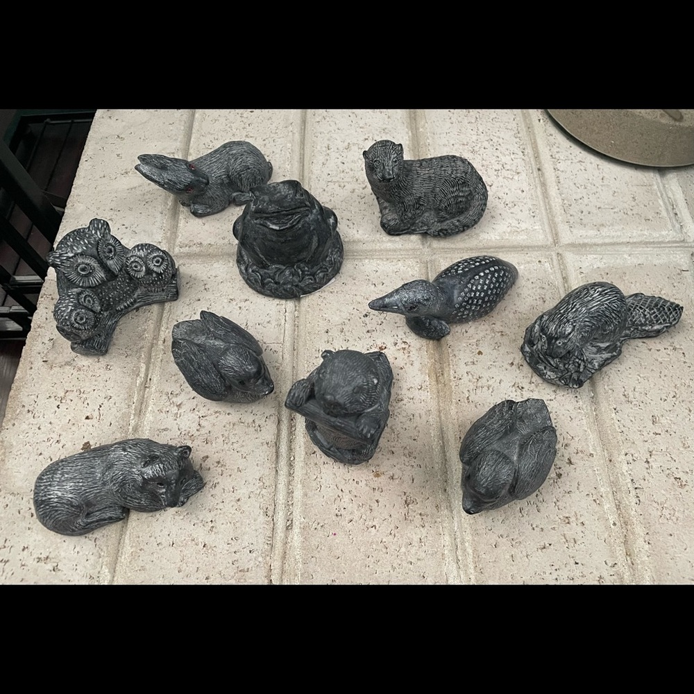 A wolf original - animal sculptures